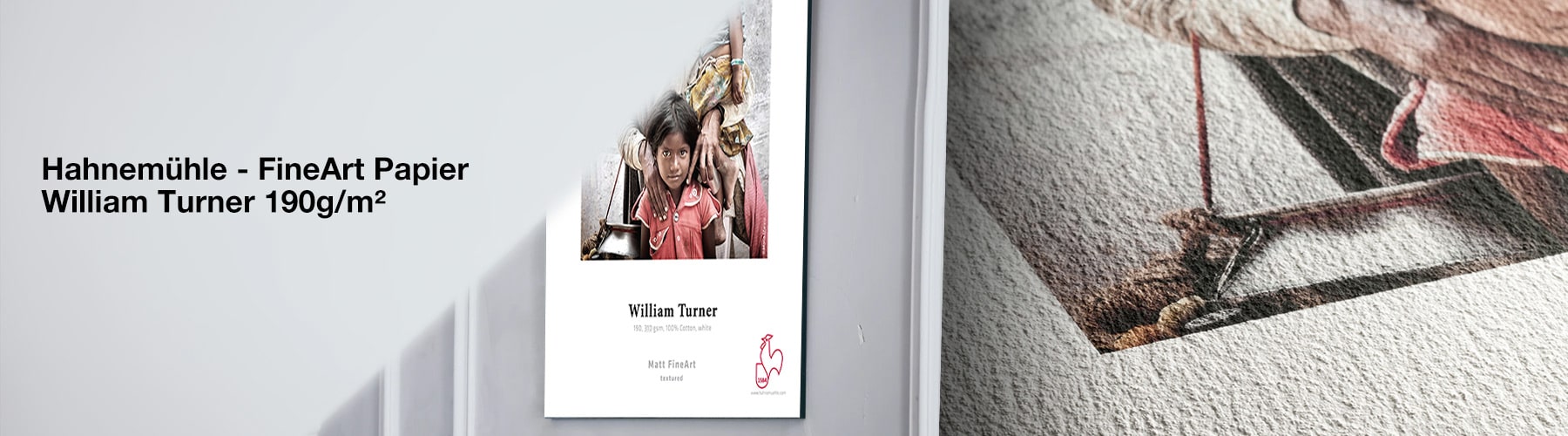 Hahnemühle Fine Art Papier - William Turner 190 g/m²