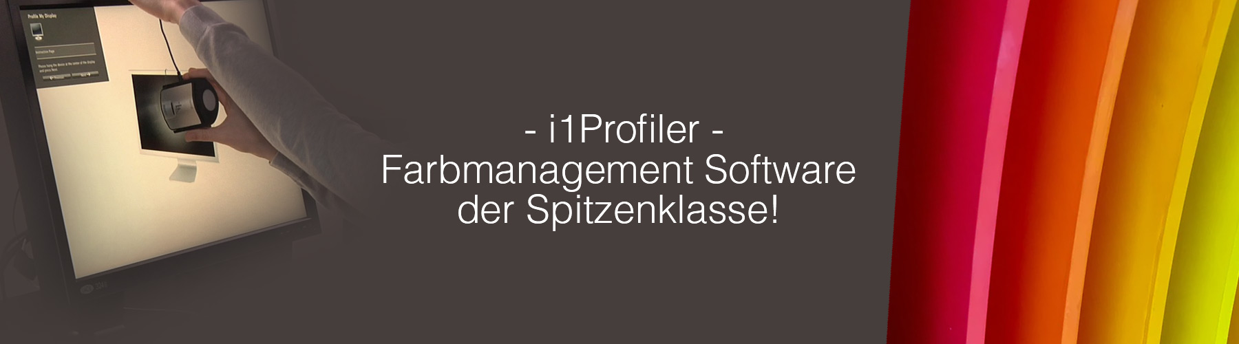 X-Rite i1Display Pro Software: i1Profiler - Farbmanagement Software der Spitzenklasse.
