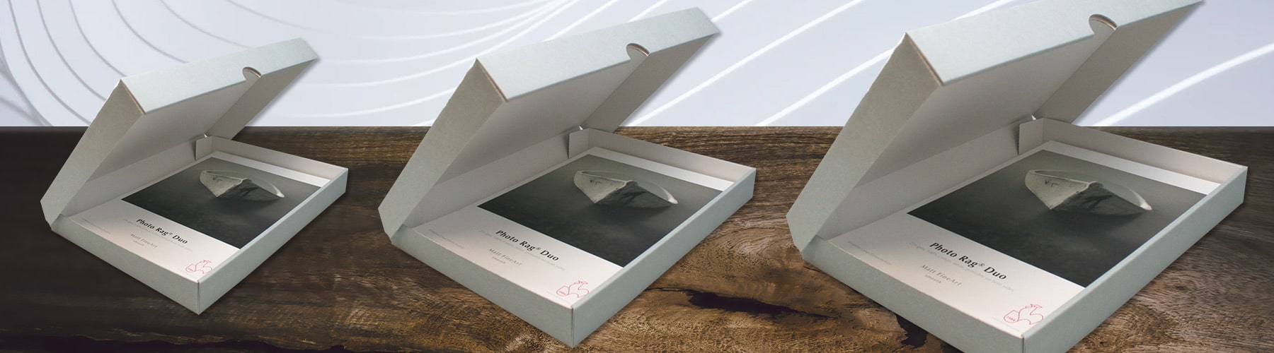 Hahnemühle Archivboxen und Portfolioboxen in DIN A4, DIN A3 und DIN A3+ (Plus).