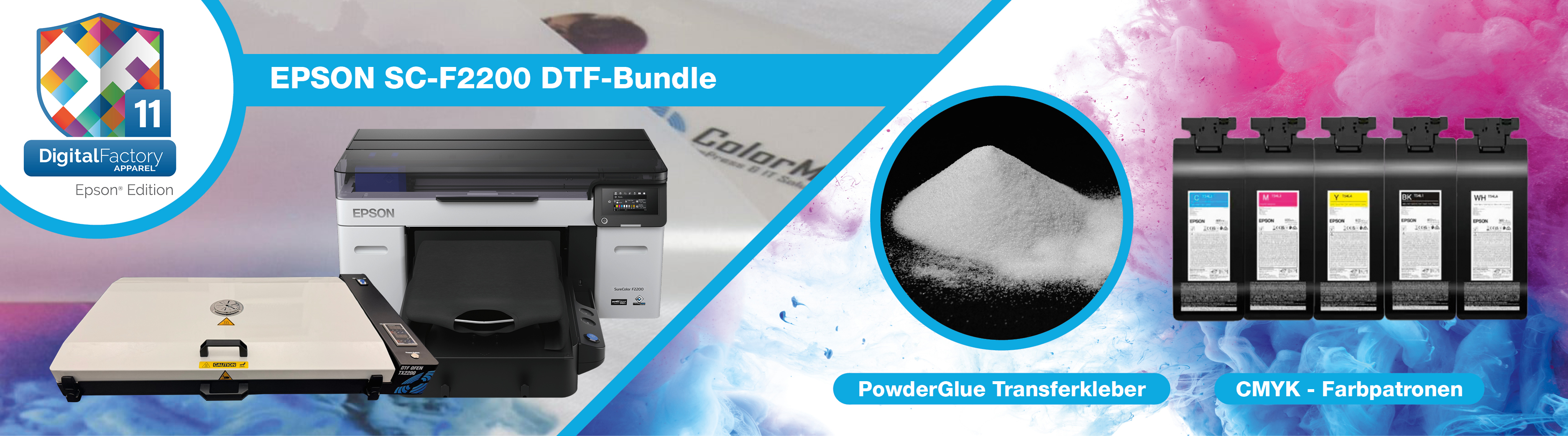 Epson SC-F2200 DTF Bundle