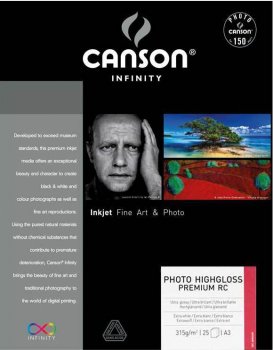 Canson Infinity® PhotoGloss Premium RC 270 g/m²