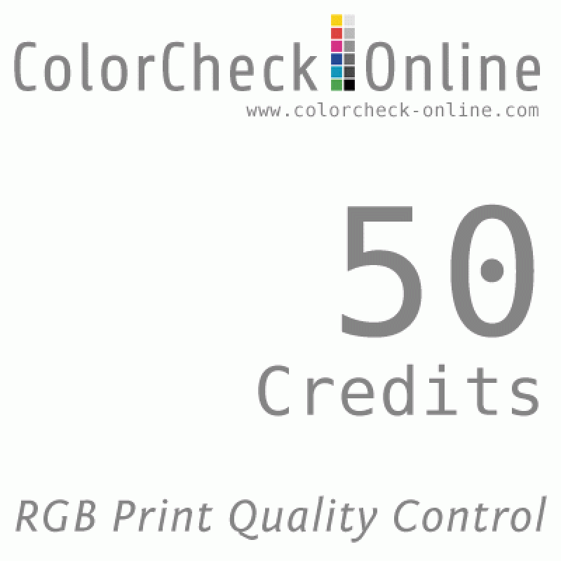 50 Credits für colorcheck-online.de