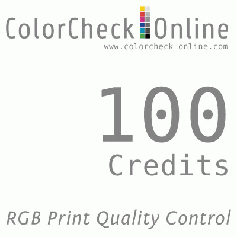 100 Credits für colorcheck-online.de