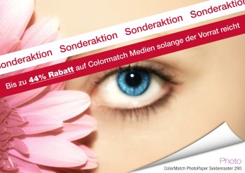 ColorMatch - PhotoPaper Seidenraster 290g/30m