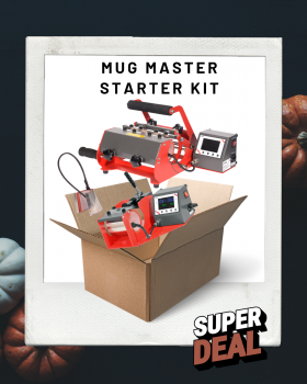Autumn Special: Secabo Mug Master Starter Kit: Tassenpressen TM1 + TM2 