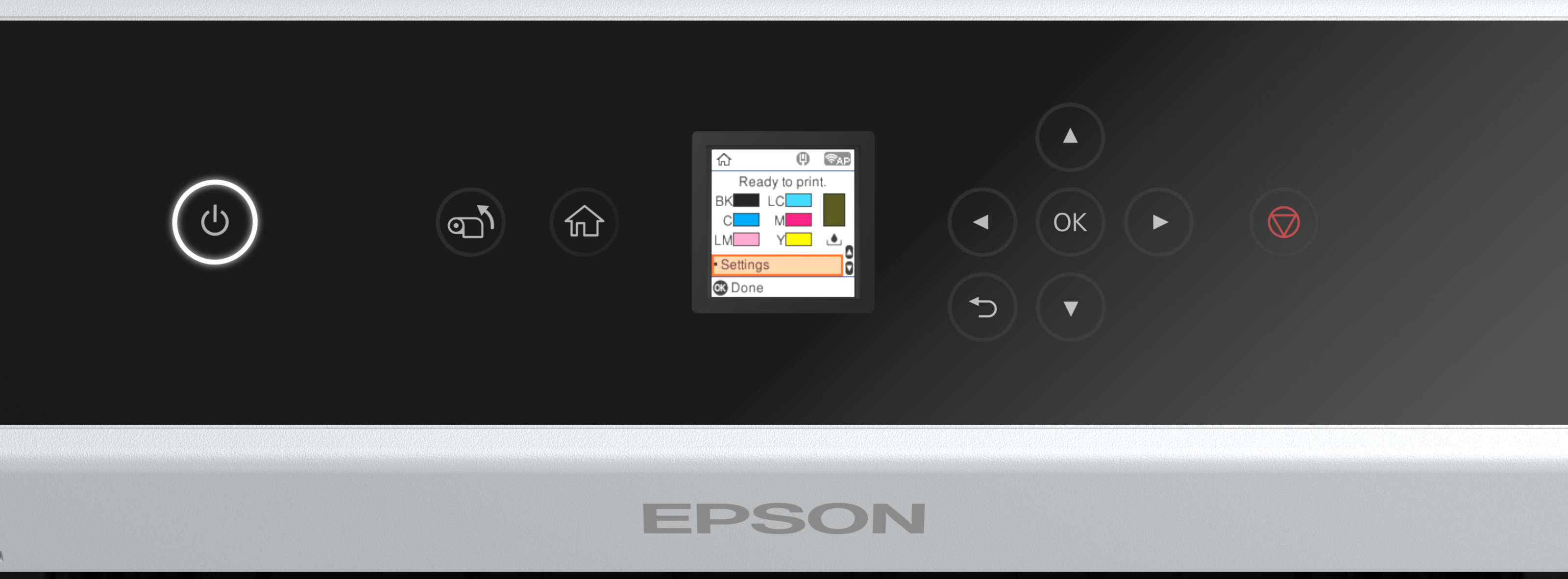 Epson SureLab SL-D1000 LCD-Display