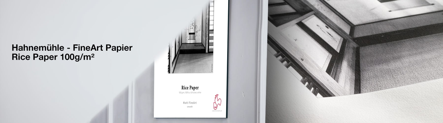 Hahnemühle Fine Art Papier Rice Paper 100 g/m²