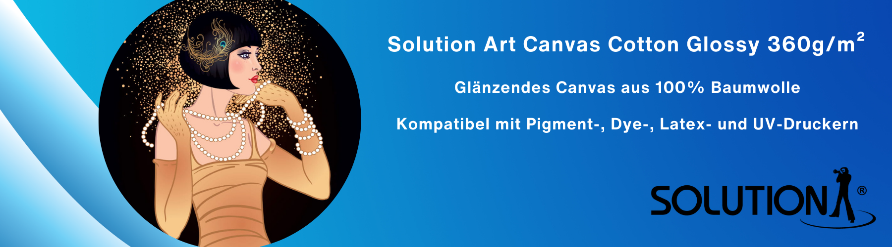 Solution Art Canvas Cotton Glossy 360g/m²