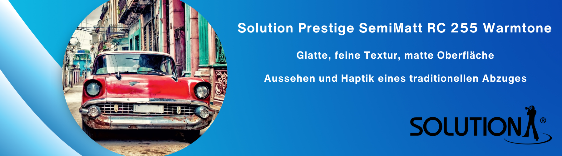 Solution Prestige Semi Matt RC 255 gsm Warmtone - Mikroporöses Papier für weiche Farben