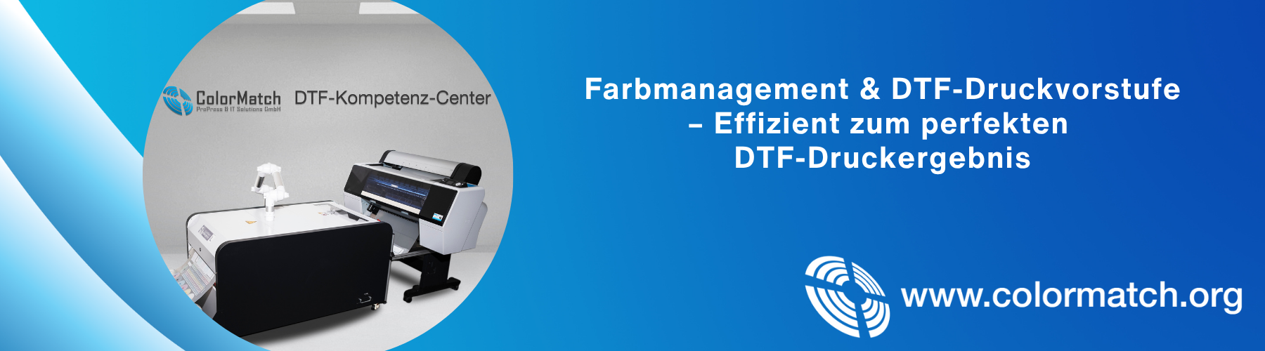 DTF-Seminar bei ColorMatch