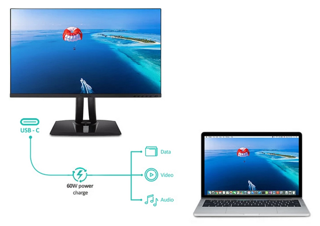 ColorPro®VP2768a-4K ein All-in-One-Display