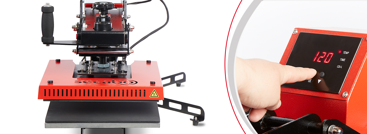 Secabo TS7 LITE modulare Swingpresse 40cm x 50cm