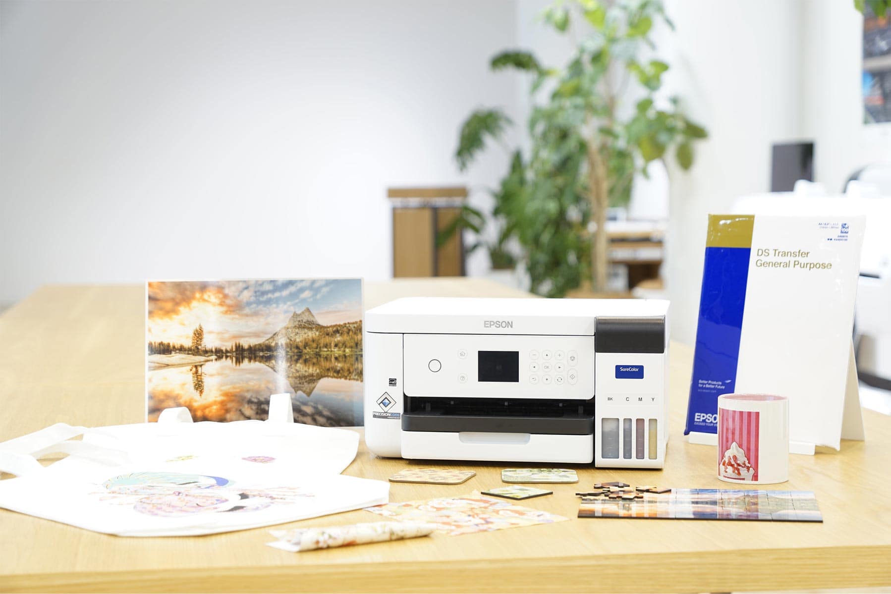 Epson SureColor SC-F100 - Neuer Dye-Sublimationsdrucker