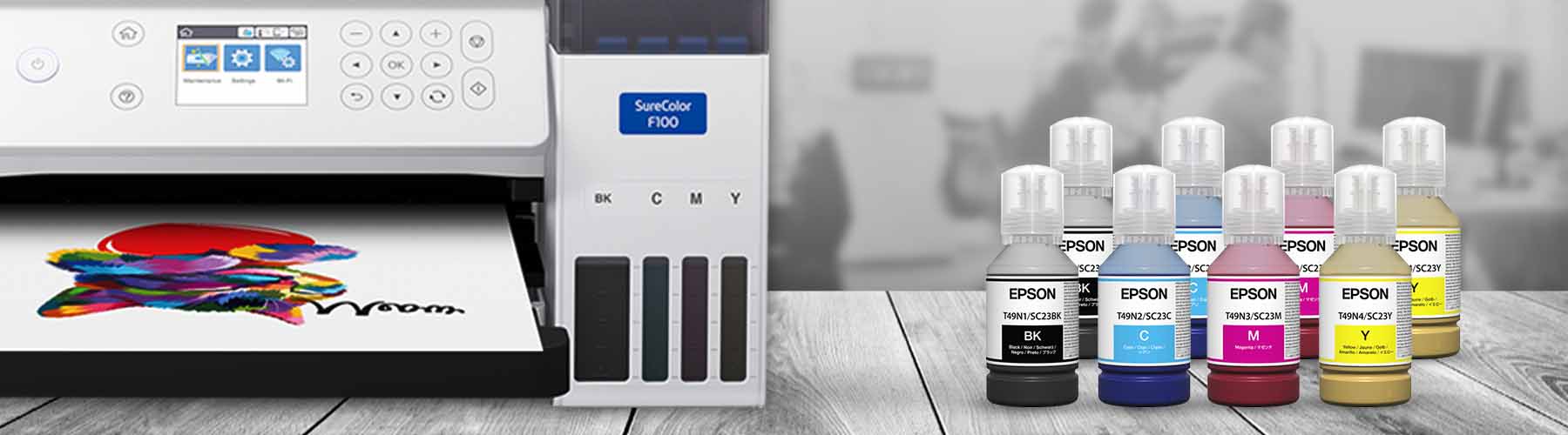 Dye-Sublimation 140ml Tinte für Epson SureColor SC-F100