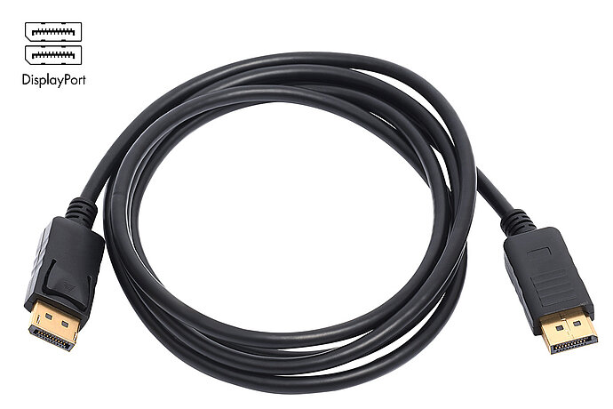 EIZO PP200-K – DisplayPort-Signalkabel, 2 m, schwarz