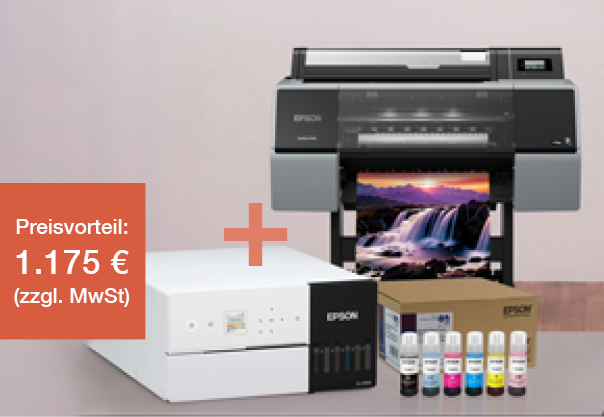 Event-Fotografie-Bundle - Epson SureColor SC-P7300 oder SC-P9300