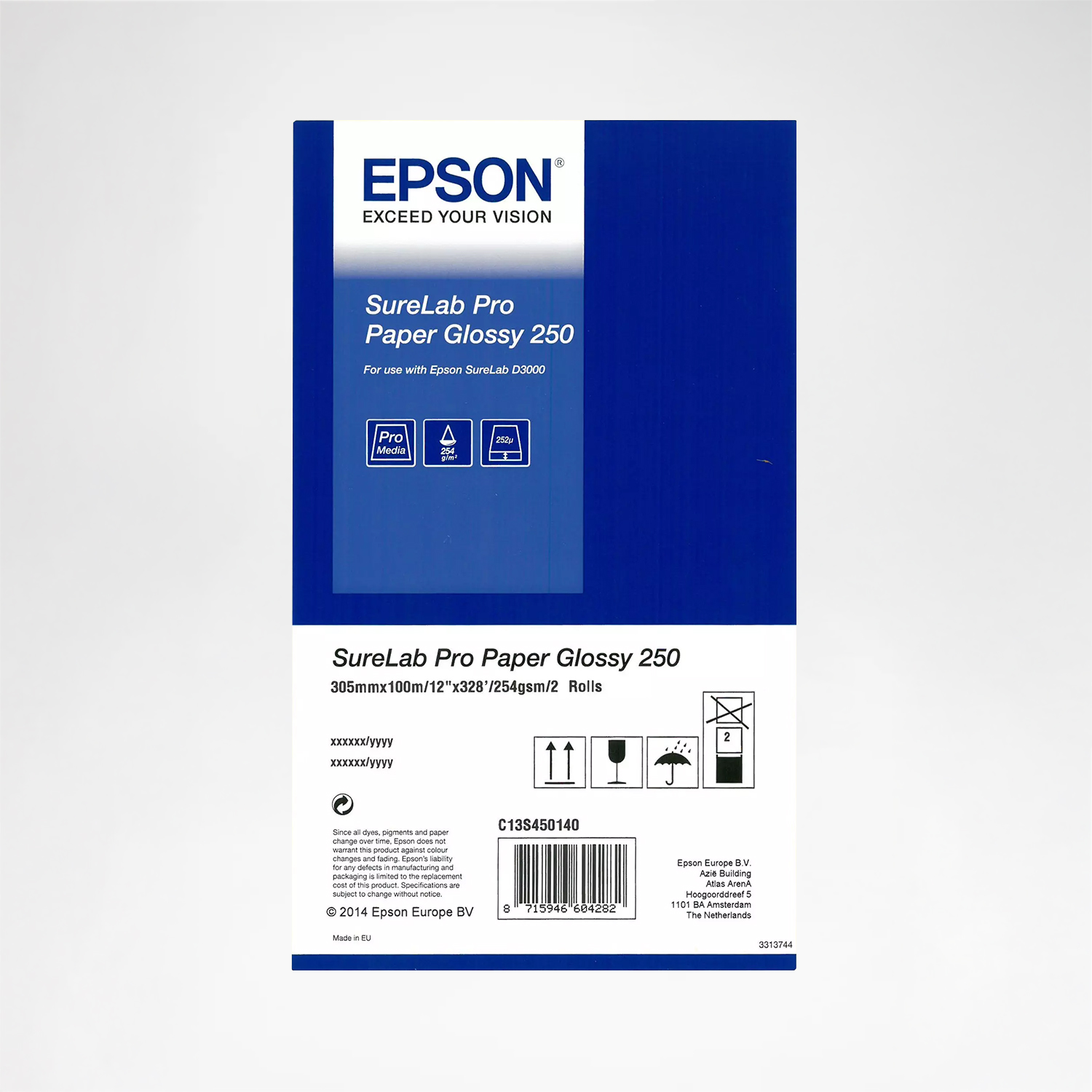 Epson SureLab Pro Paper Glossy BP 250g/100m