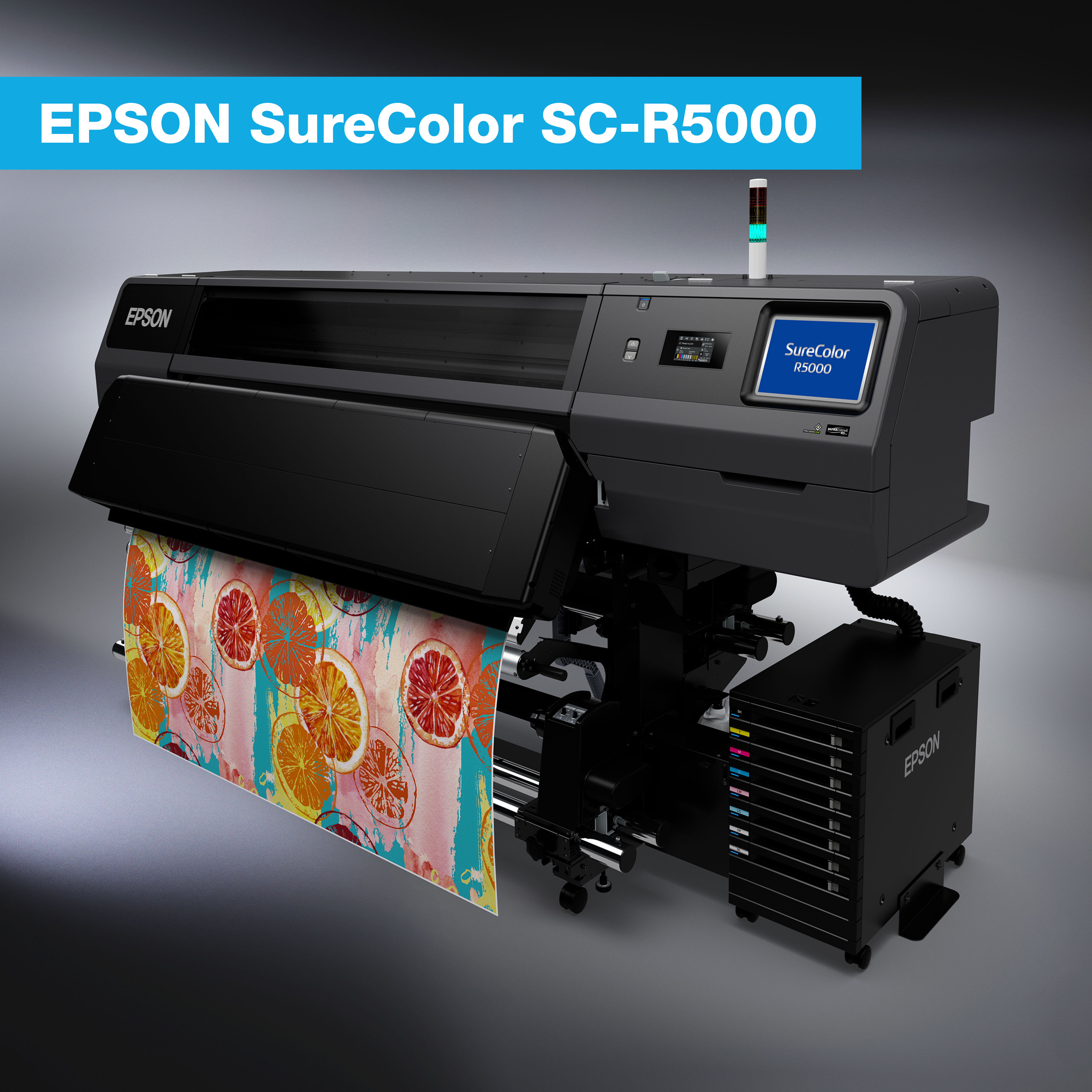 Großformatdruck mit wasserbasierender Harztinte