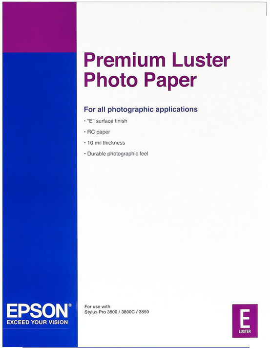 Epson Premium Luster Photo Paper
