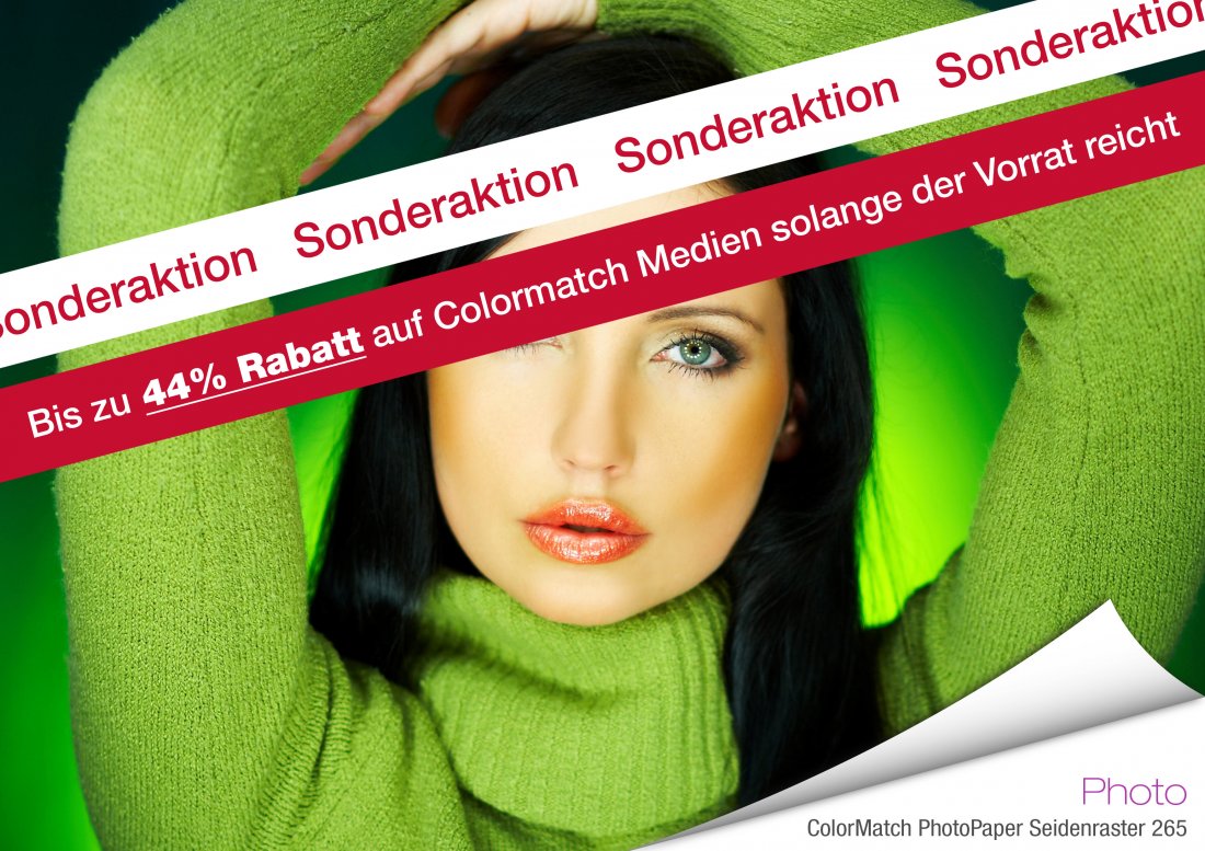 ColorMatch PhotoPaper Seidenraster 265g/m² 30m