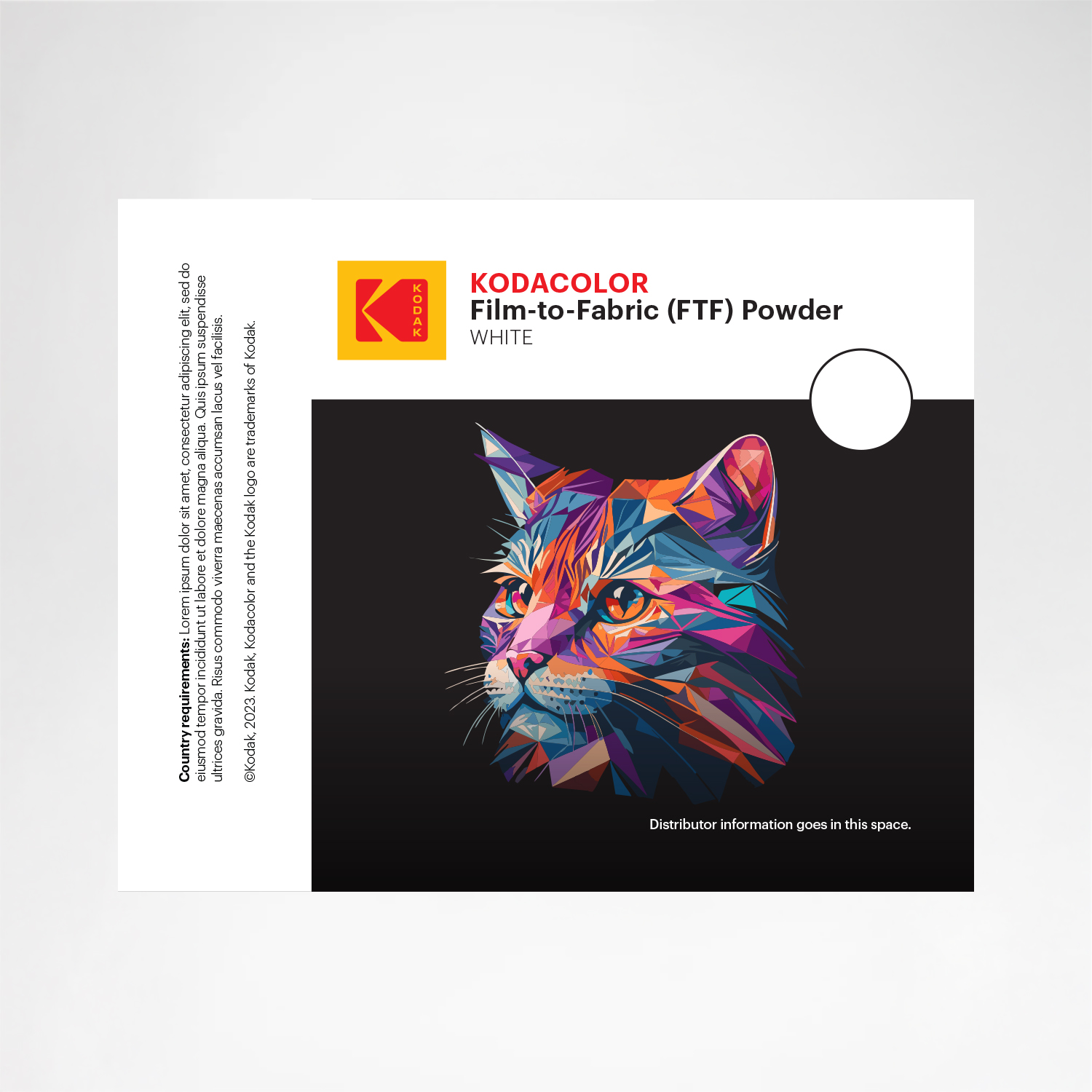 KODACOLOR FTF Transfer Film Roll – Hot Peel 60 cm x 100 m