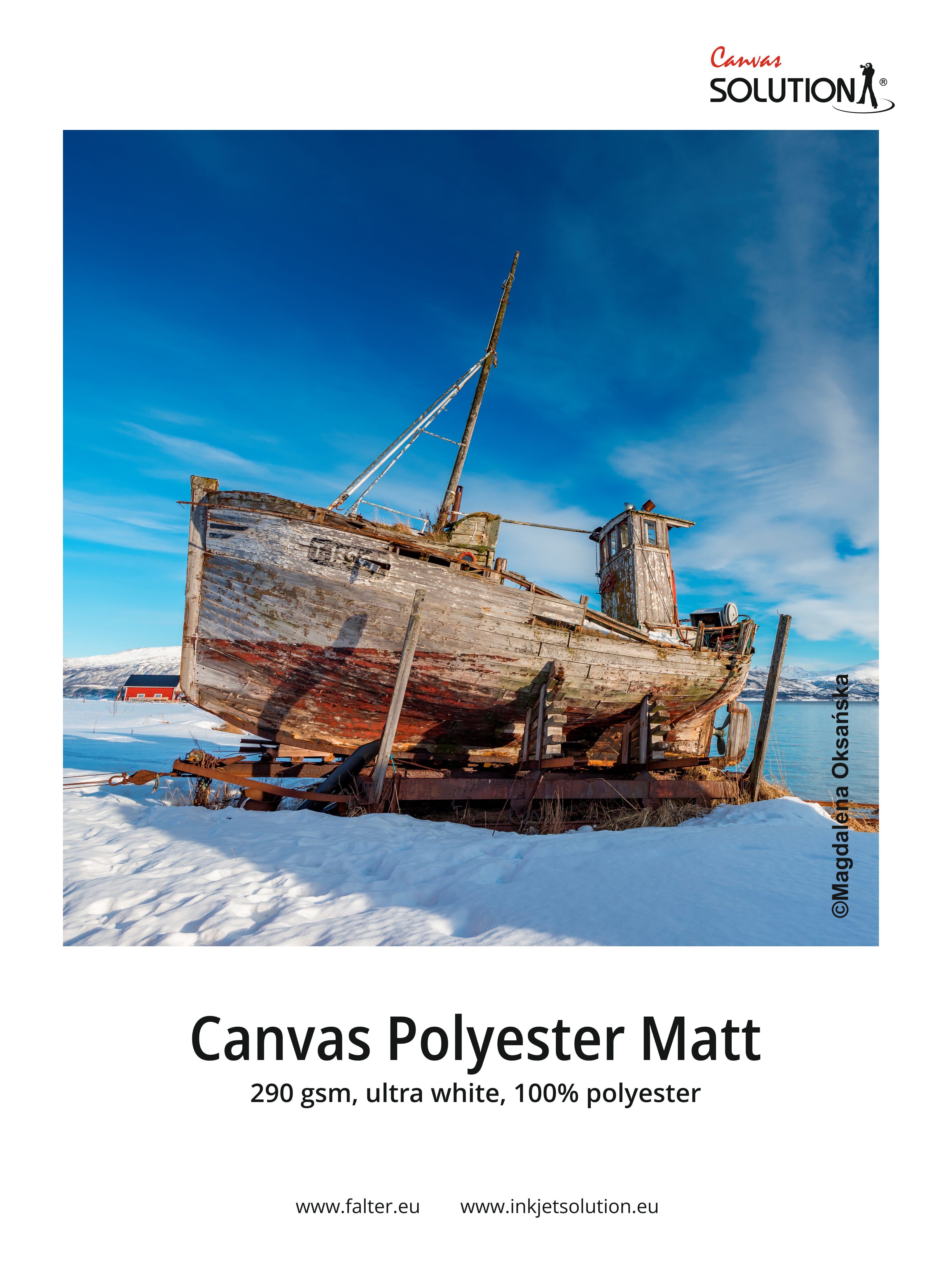 Solution Canvas Polyester Matt 290g/m²