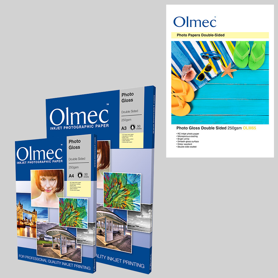 Innova Olmec Photo Gloss Double-Sided 260 g/m² OLM-065 — DIN A4 (210x297 mm) 50