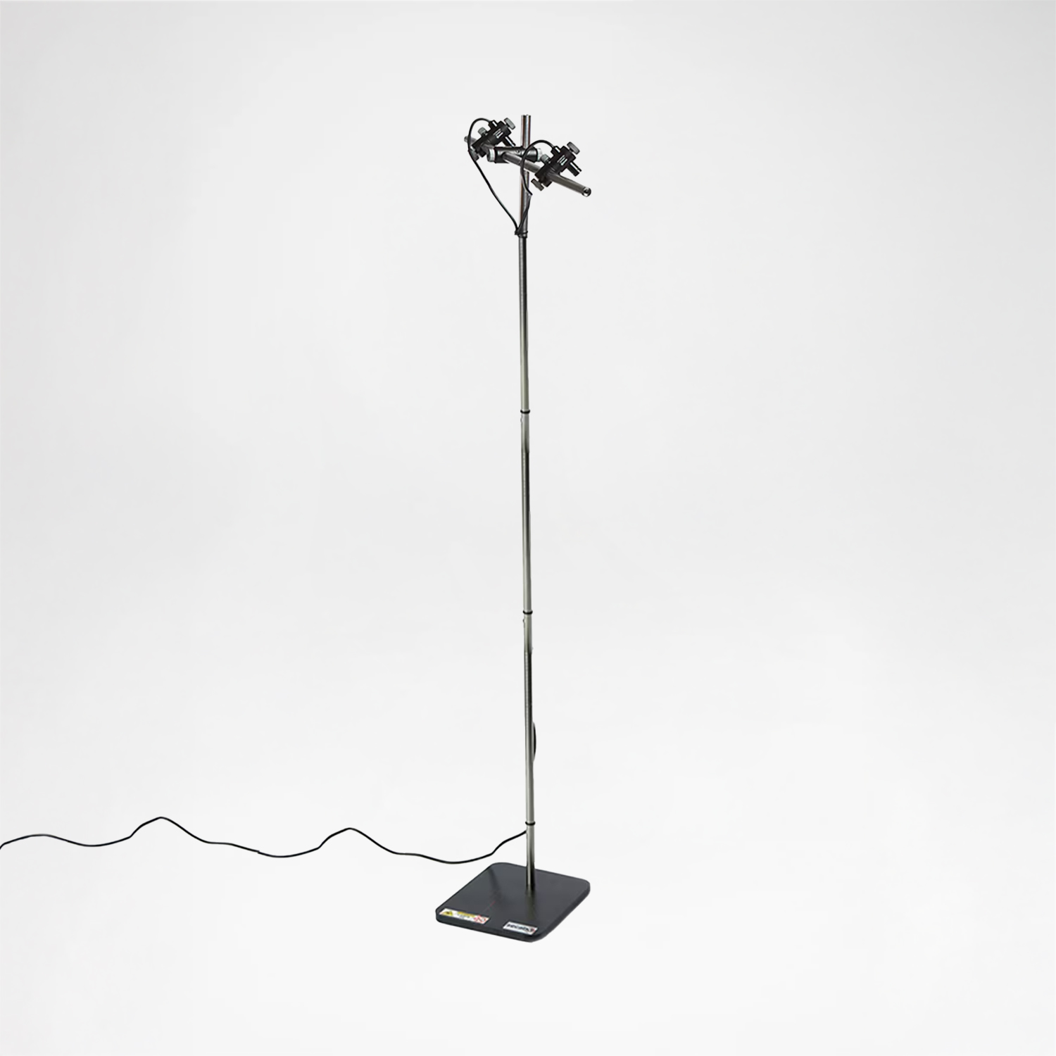 Secabo modularer Doppelkreuzlaser Standversion mit 4 x 500mm Stange