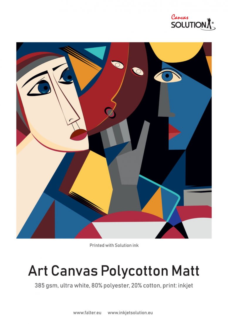 Solution Art Canvas Polycotton Matt 385g/m²