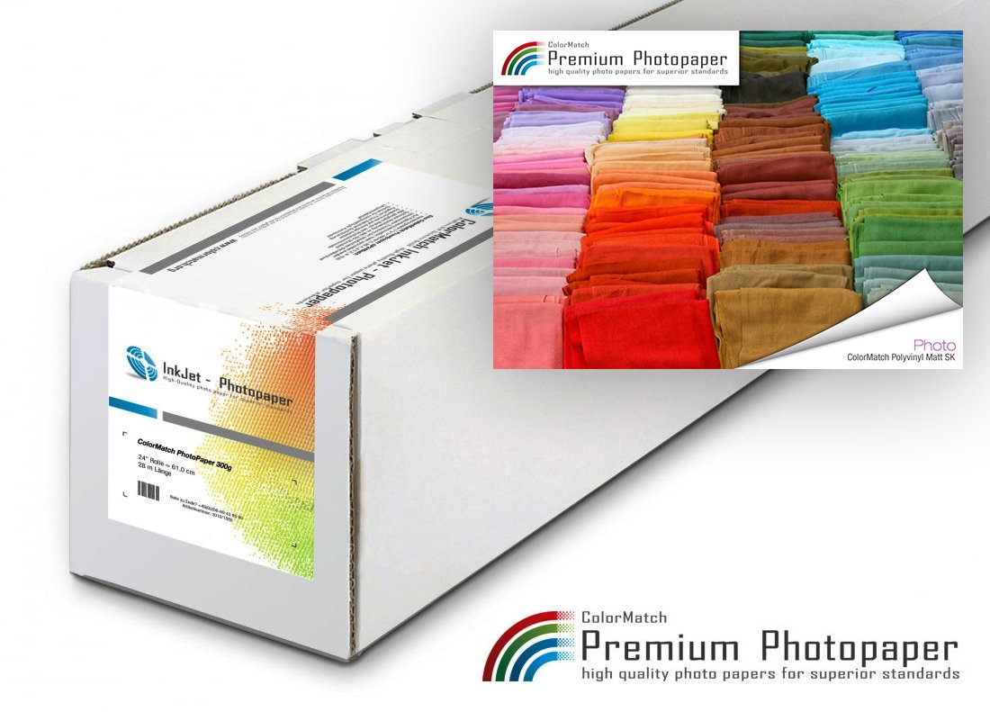 ColorMatch PolyVinyl Matt SK 290g/m² 20m