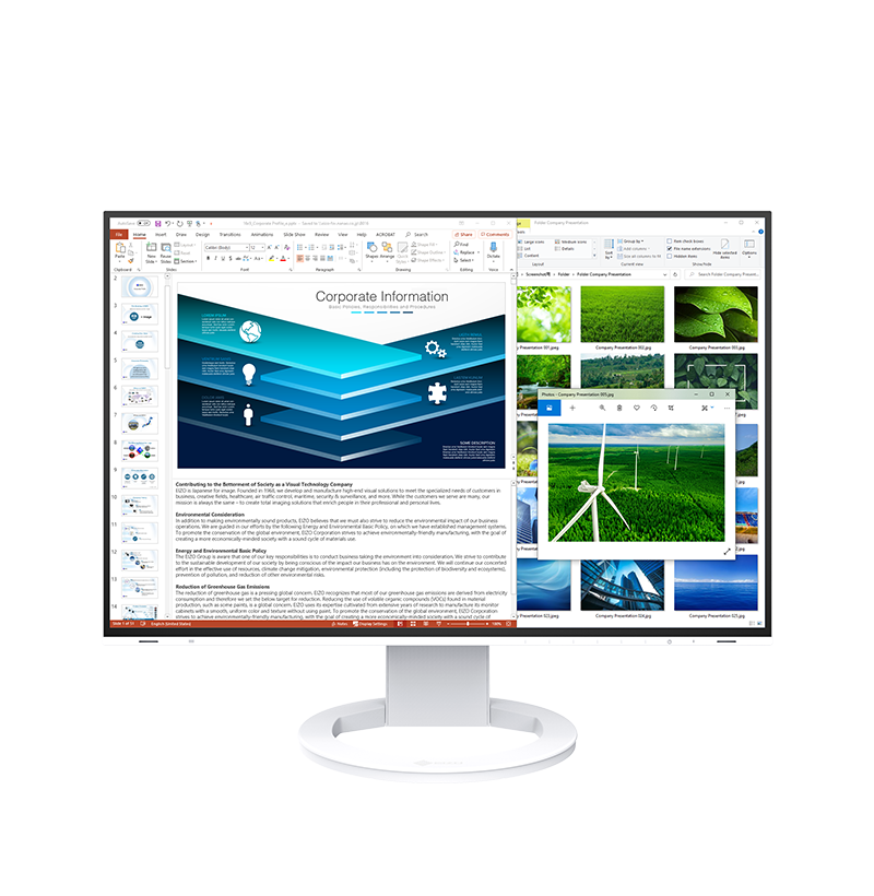 EIZO FlexScan EV2485 – 24,1 Zoll WUXGA Office-Monitor mit USB-C und 5 Jahren Garantie