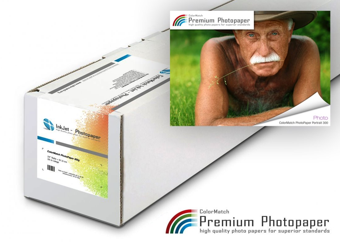 ColorMatch PhotoPaper Portrait 300g/m² 25m