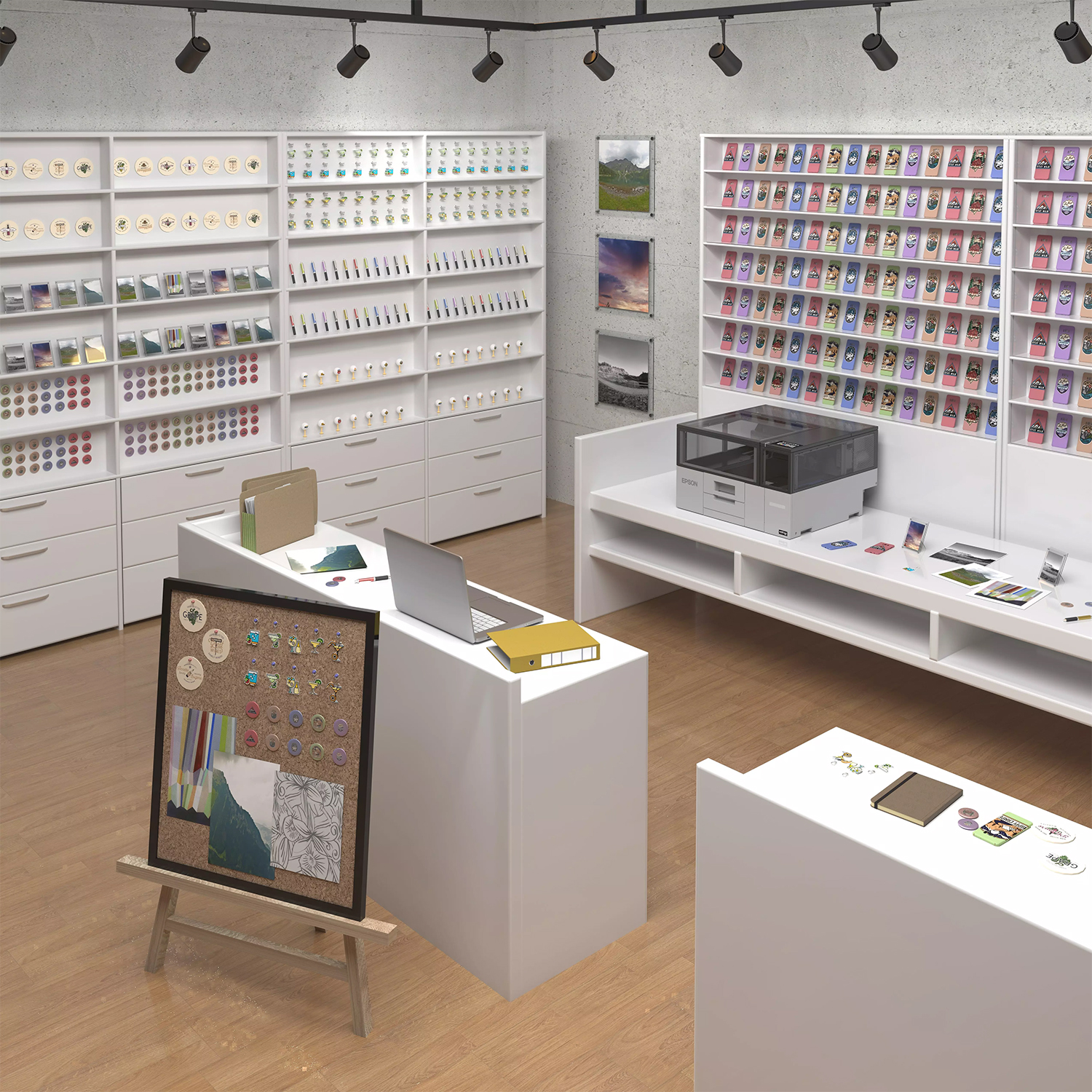 Epson SureColor SC-V1000 A4 UV-Flachbettdrucker