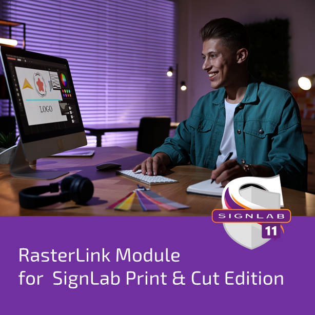 RasterLink-Modul für SignLab Print & Cut Edition