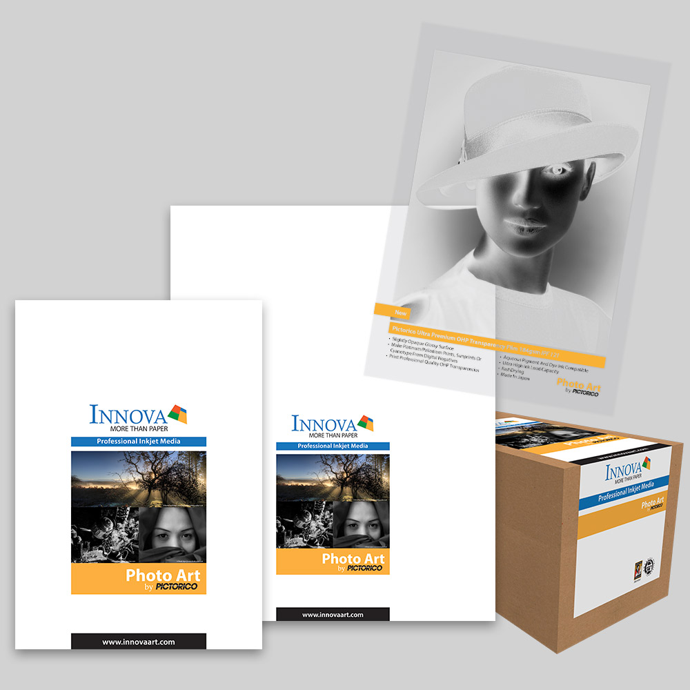 Innova - Pro OHP Ultra Transparency Film 184 g/m² IPF-121 — DIN A4 (210x297 mm) 20 Blatt