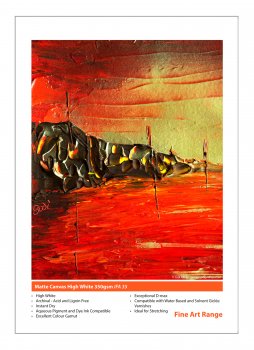 Innova – Exhibition Matte Polycotton Canvas 350 g/m² IFA35
