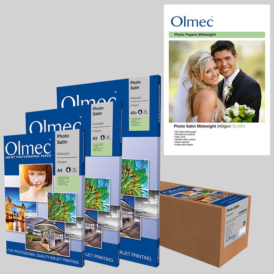 Innova Olmec Photo Lustre Midweight 240 g/m² OLM-064 — A4 sheets 50
