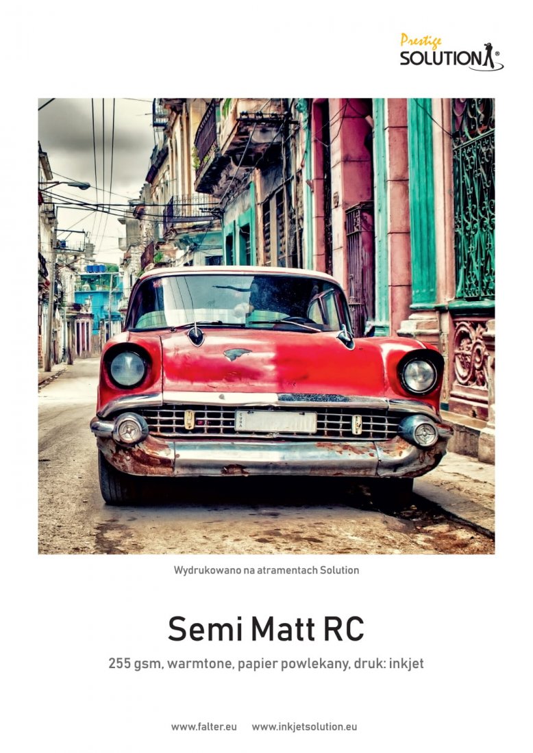 Solution Prestige Semi Matt RC 255 g/m² Warmtone