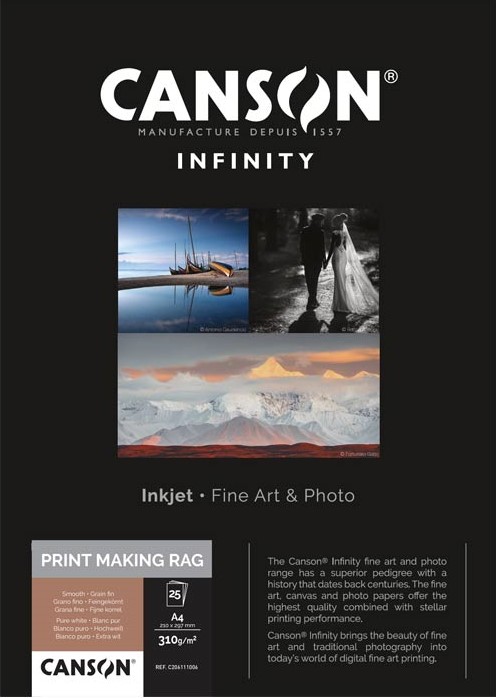 Canson® Infinity PrintMaKing Rag 310 g/m² - Matt