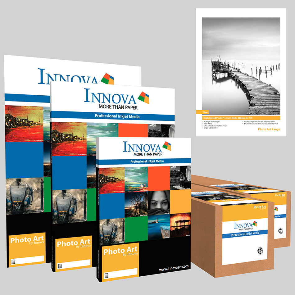 Innova Resin Coated Photo Premium Matte 260g/m² IFA-178 — Produktbild