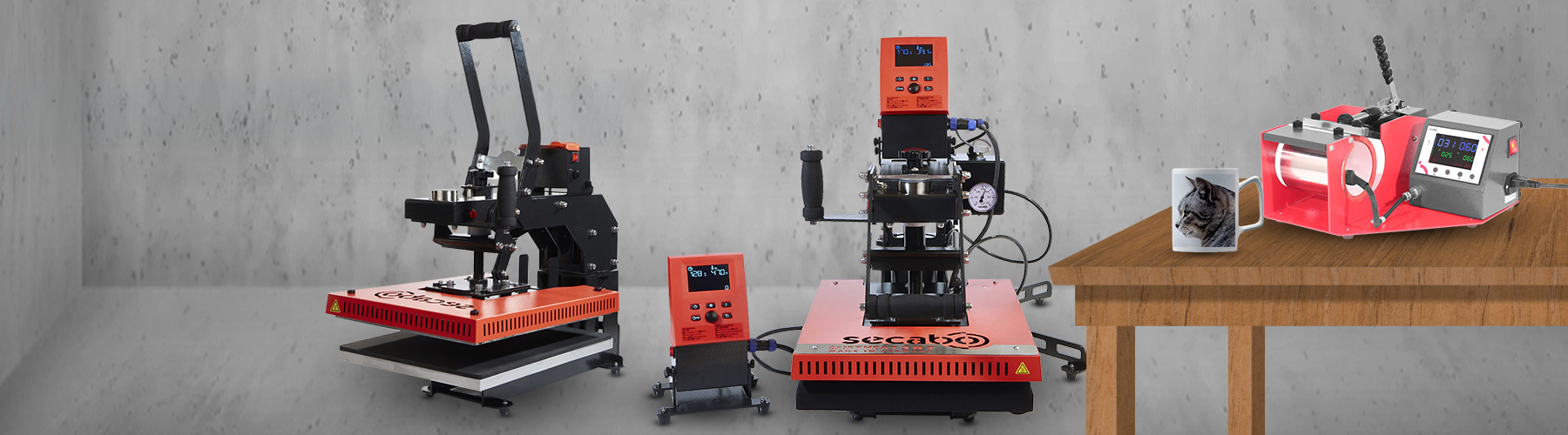 Secabo Transferpressen