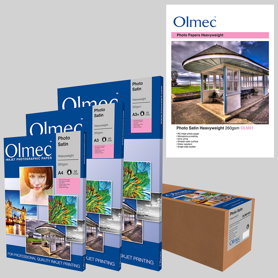 Innova Olmec Photo Lustre Heavyweight 260 g/m² OLM-061 — A4 sheets 50