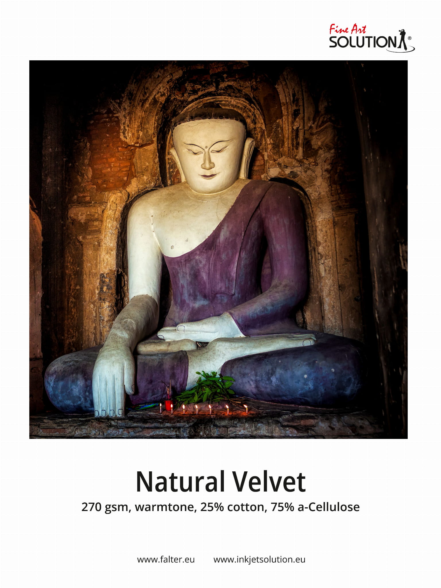 Solution FineArt Natural Velvet 270g/m²