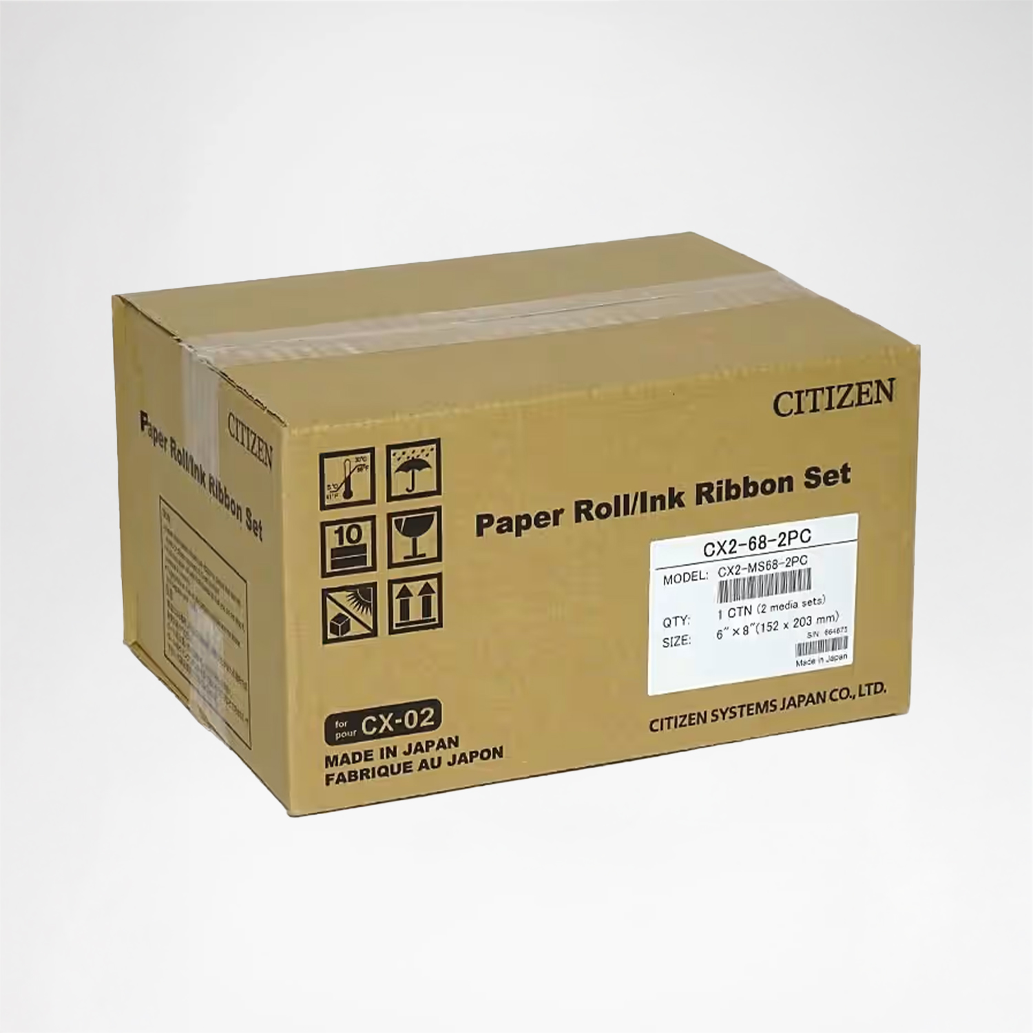 Citizen CX-02 6x8" / 15x20cm / 2x 200 Prints