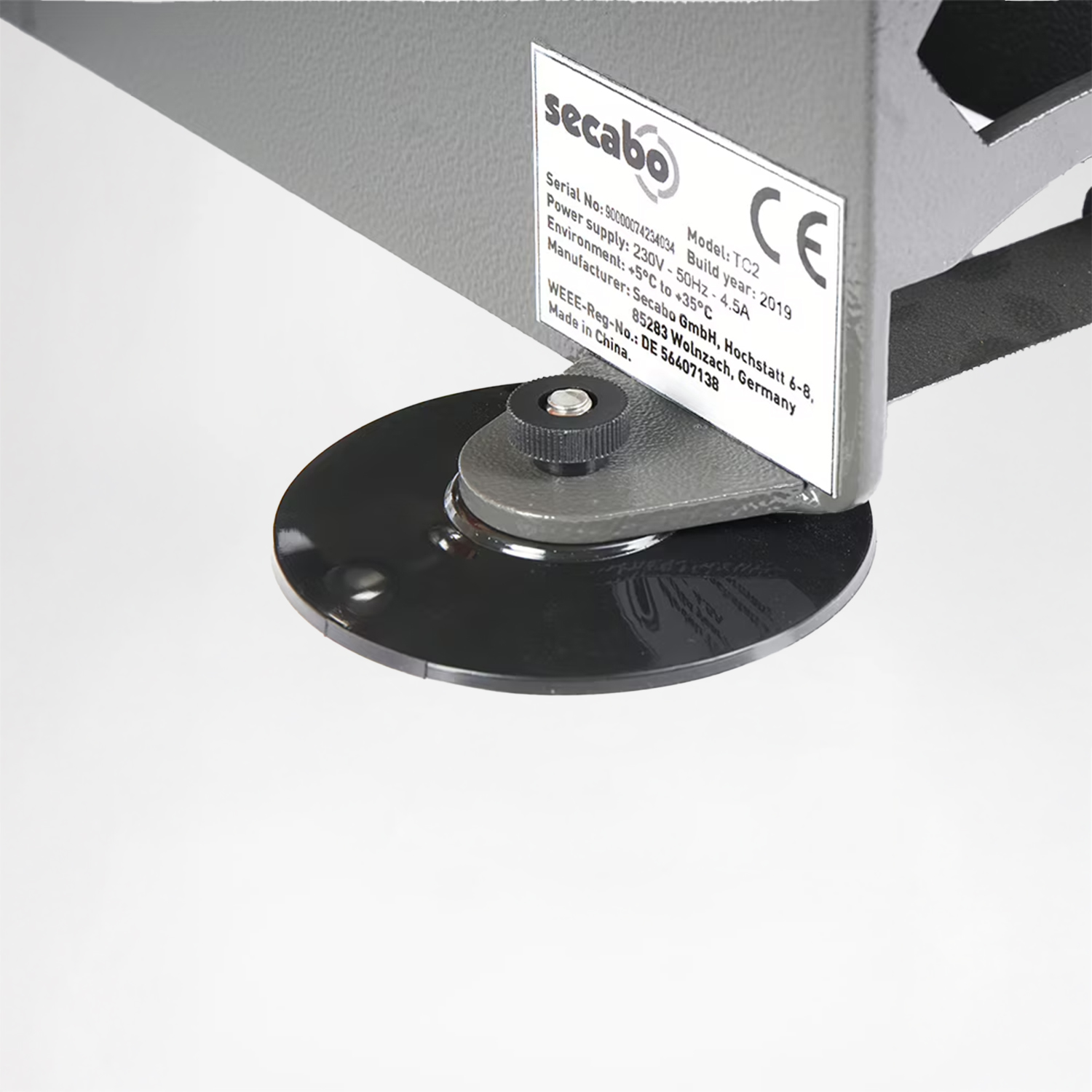 Secabo 4er-Set Saugnäpfe