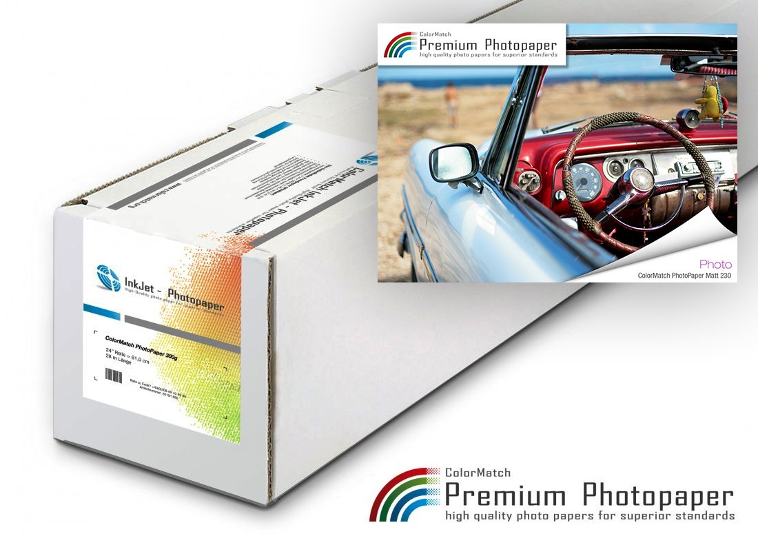 ColorMatch PhotoPaper Matt 230g/m² 30m