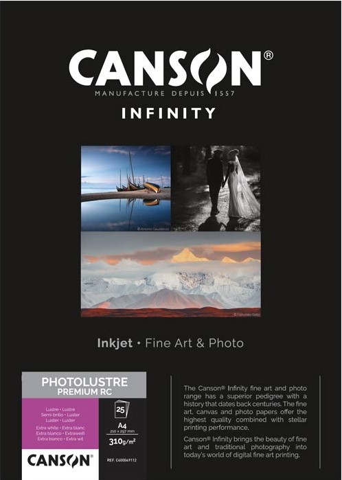 Canson® Infinty Photo Lustre Premium RC 310g/m²