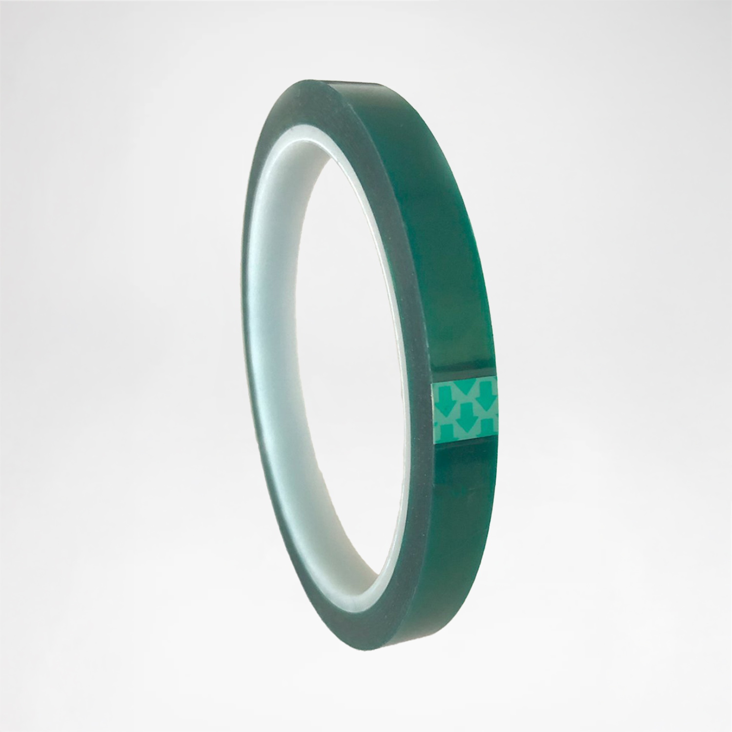 Secabo Thermoband transparent grün - 10mm x 33m