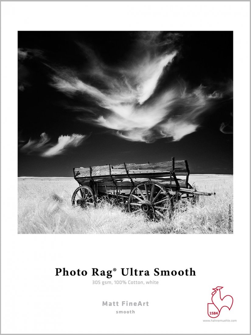 Hahnemühle Fine Art Papier - Photo Rag® Ultra Smooth 305 g/m²