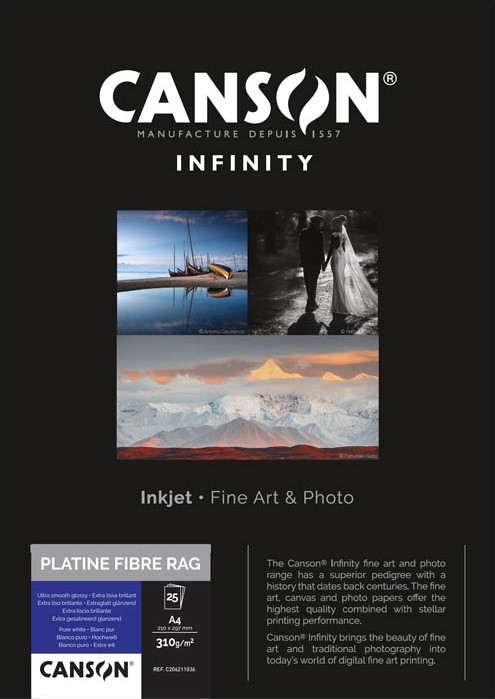 Canson® Infinity Platine Fibre Rag 310g/m²